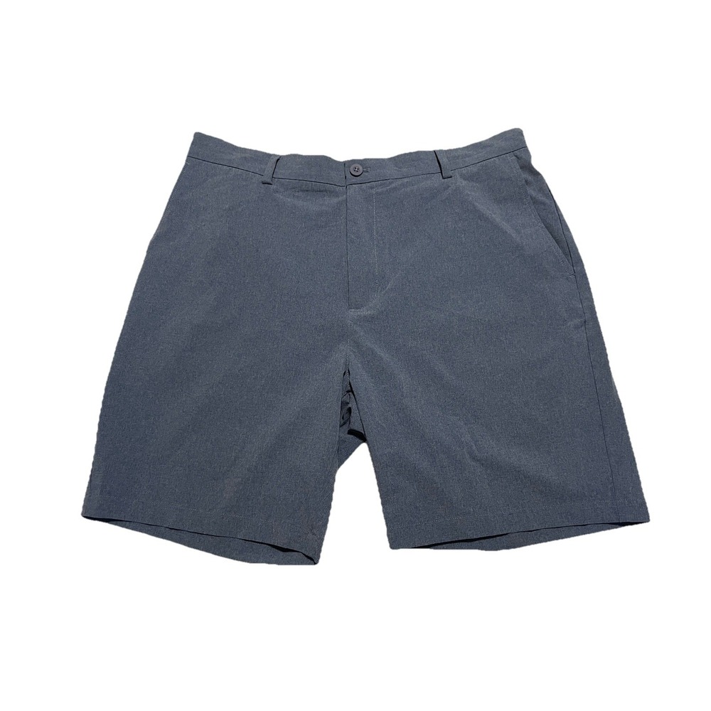 Vineyard Vines Performance Shorts Mens 40 Blue Chino Flat Front Golf